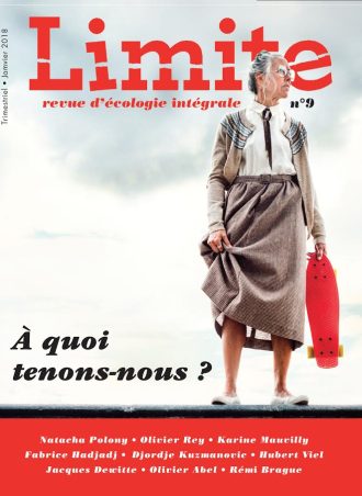 Revue Limite n°9 "A quoi tenons-nous ?"-0